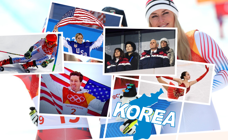 Winter Olympics 2018 Collage