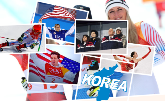 Winter Olympics 2018 Collage